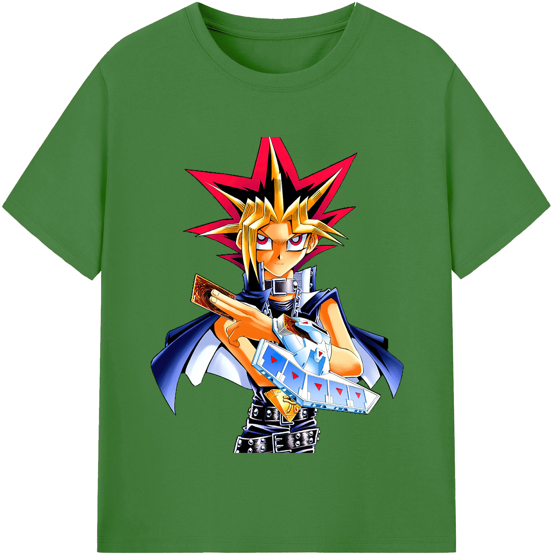 （画像用） 遊☆戯☆王 Yu-Gi-Oh! レディースカジュアルプリントTシャツ（綿100％）